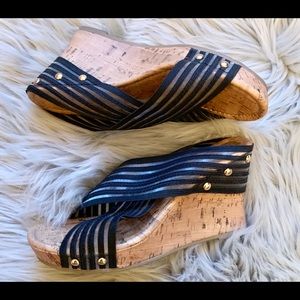 Canyon River Blues Wedge Sandal